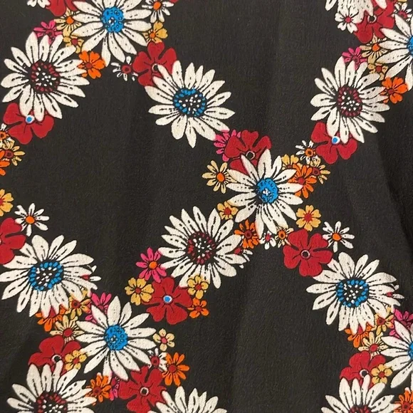 Sandro Paris Rony Silk Floral Dress - Picture 4 of 6